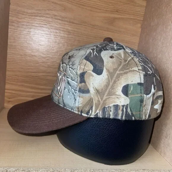 Vintage Remington Camouflage Hunting Adjustable Strapback Hat Cap Rare - Picture 3 of 11